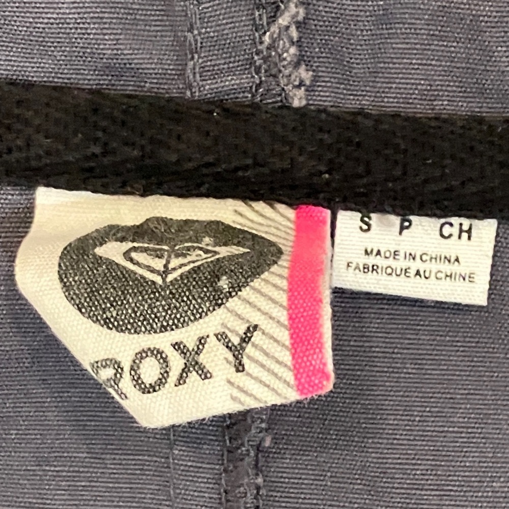 Roxy cropped canvas Jacket with Black small wm’s - Picture 4 of 14